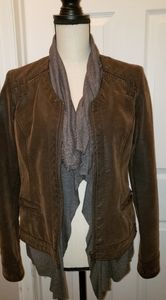 Anthropologie Suede jacket Hei Hei size 4